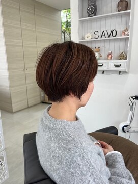 サボ(SAVO) ふんわりショートボブ