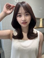 アイヴィー(IVY)&nbsp;シースルーバングくびれヘア【肥田亜沙美】