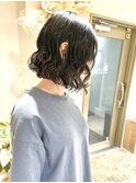 【YUYA】コテ巻き風パーマ_ボブパーマ_パーマボブ_横浜パーマ