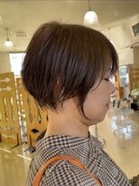 サンタフェ 柳津店(Santa'Fe)&nbsp;Santa'Fe式脱白髪染め白髪ぼかしカラー[ビフォーアフター]