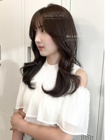 アリュウル 表参道 青山(Allure)&nbsp;大人可愛いこなれミディ＊レイヤーカット小顔前髪お顔周りカット