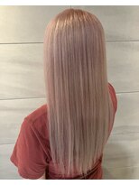 リー 京橋(Lee)&nbsp;【Lee京橋】ロング×ピンクベージュ