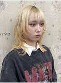 ショートウルフカット/韓国風ウルフヘア/顔周りレイヤーカット