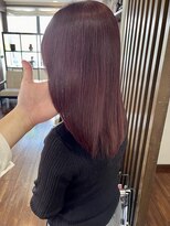 ダアッカ(da acca) 艶髪ワインレッド