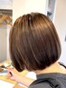 カット＋リタッチ(根元3cmまで)＋IRONOWAトリートメント(アイロン仕上げ)
