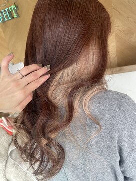 エイト 沖縄豊崎店(EIGHT toyosaki) 【EIGHT 豊崎】お客様スタイル_ピンク×ベージュ