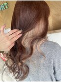 【EIGHT 豊崎】お客様スタイル_ピンク×ベージュ
