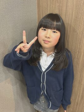 ヴェントフォンターナ(VENTO fontana) キッズレイヤーカット/レイヤーカット/おしゃれ女子