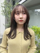 ロライマ 中目黒(roraima)&nbsp;ミディアムロング/シースルー/前髪/顔まわりレイヤー