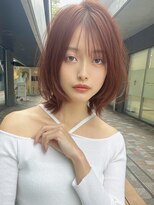 クーエフー(coo et fuu)&nbsp;レイヤーカット透明感カラーハッシュカット秋カラー