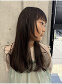 姫カットロング