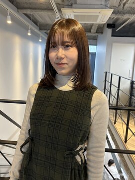 ヌープヘアーアイス(NUUP.hair ici) ★ブリーチなしチョコレートブラウンオリーブベージュアッシュ冬