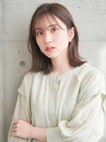 ビビディ バビディ ブー 河原町三条店(Bibbidi.bobbidi.boo)&nbsp;韓国風ヘア／シースルーバング×ヨシンモリ風ミディアム