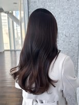 ザックラフィネ(ZACC raffine)&nbsp;ココアブラウン/トリートメント/ロングヘア/レイヤーカット