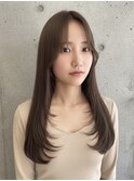 吉祥寺/吉祥寺駅/韓国/レイヤーカット/顔周り/前髪カット/艶髪