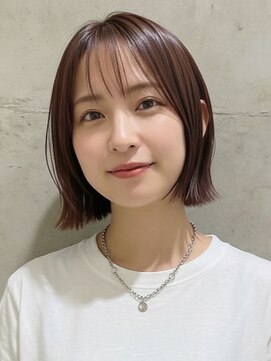 ラシェル パル ノエル(Laciel par Noel) 大人可愛いシースルーバング*コンパクト外ハネボブ