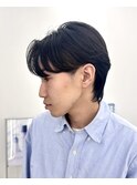 MEN’S/曲がる縮毛矯正/ニュアンスウルフ/藤沢美容院