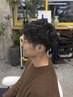 メンズカット+パーマ ¥8800~