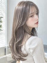 シンク オモテサンドウ(sync omotesando)&nbsp;グレージュカラー/アッシュグレージュ/レイヤーカット/髪質改善