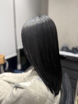 ルスリー 横浜店(Lsurii)&nbsp;横浜駅/髪質改善縮毛矯正/黒髪/小顔