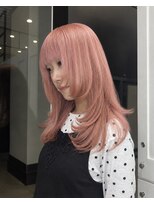 ディーンアイラ(DEAN ISLA)&nbsp;落ちる黒落とし ピンクカラー
