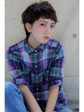 ヘアーアンドメイク シーク 吉祥寺(HAIR&MAKE SeeK) 『無造作でオシャレ』マッシュショート【seek吉祥寺】