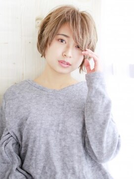 ナル 白山神社参道通り店(nalu) ゆるふわ外ハネカジュアルボブ