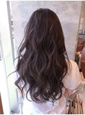 ブリーチ無し ラベンダーグレージュ