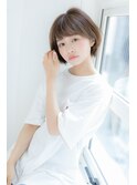 ワンカール前下がりボブ　#前髪カット　#ボブ