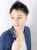 アイティー バイ アルバム 中野店(IT by ALBUM)&nbsp;２ブロックショートコンマヘア七三オールバック_27374