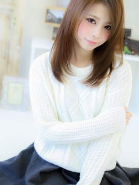 ラフィ(Laffy) 【Laffy】伸ばし途中でもOK!エアリーストレート