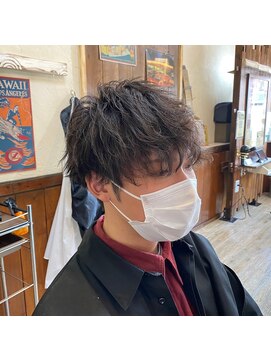 ラズリーヘアー(LAZLY HAIR) マッシュ×ツイストスパイラル