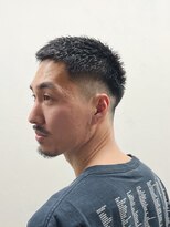 モリゲン フェローシップ レグ(MORIGEN fellowship REGU)&nbsp;スキンフェード束感ダークアッシュベリーショート0405