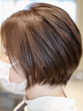 ヘア デザイン リスク(HAIR DESIGN RISK) 【RISK 高橋勇太】シルエットが完璧!!前下がりショートボブ