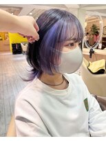 シュガー ヘアアンドネイル 仙台(SUGAR)&nbsp;インナーカラーラベンダー