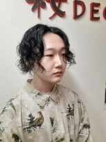 桜デコ プリム店(DECO)&nbsp;メンズセンターパートパーマ