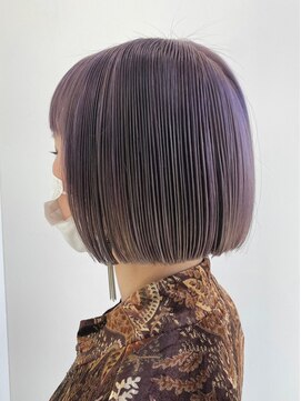 ゲーム 下北沢(GAME) ダブルカラーラベンダーベージュカラーケアブリーチハイトーン