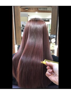 エルパライソ 鯖江店(Elparaiso) カラー+髪質改善ヘアエステ