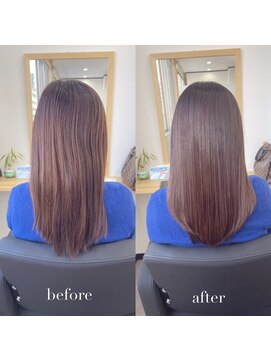 リアン 四条大宮店(Lien) 『髪質改善』カラーエステ（白髪染め、グレイカラー対応）