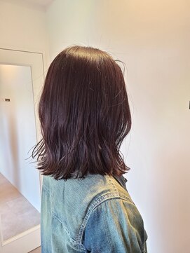 ビエントヘア(Beaent hair) モーヴバイオレット×ミディアム