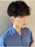 【PARK】メンズラフスパイラル×マッシュショート