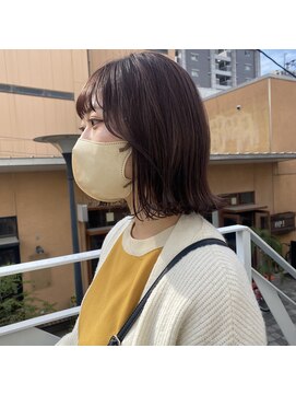 ミント(mint) 【ラベンダーとボブ!ツヤのある色味が可愛い*】