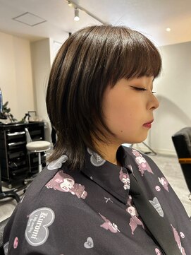 ノア(noah.) かわいいスタンダードウルフ/ウルフカット/アッシュ 【高崎】