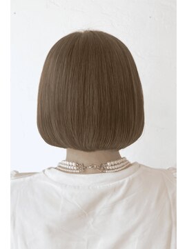 アロマヘアルーム 横浜店(AROMA hair room) 大人ガーリーナチュラルショートボブ小顔ボブ/横浜/横浜西口