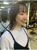 【 グレージュ × ボブ × ホリスティックカラー 】浅野美紀