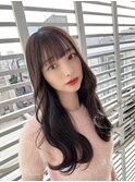 ダークグレージュ / ぷつっとバング