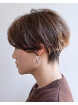 ルプラ ガーデン(le-pla garden) ハンサムショート#ベージュカラー#ブリーチなし#前下がり#豊橋