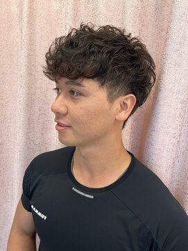 ヘアメイク マリア 福岡天神西通り(hair make MARIA) メンズパーマ風スタイル