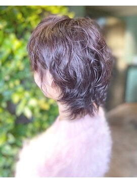 ミスグランディーヴィラス(Miss Grandee VILLAS) 骨格矯正ショートウルフパーマ