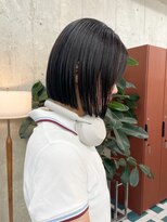 ノエ(noe) 切りっぱなしミニボブ(20代/30代/ベージュ/グレージュ)YI94